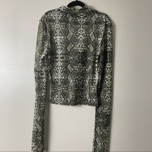 Urban Outfitters Sheer Long Sleeve Size S